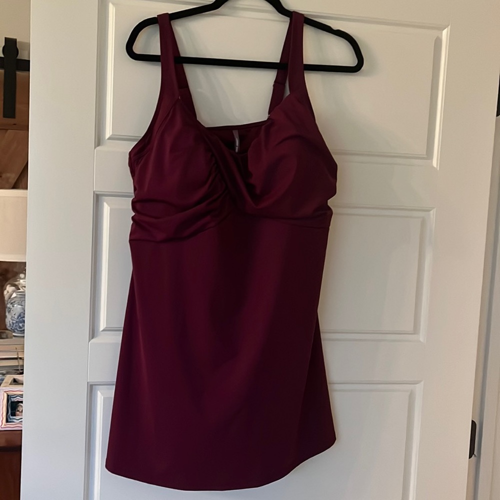 Lands End swim dress.